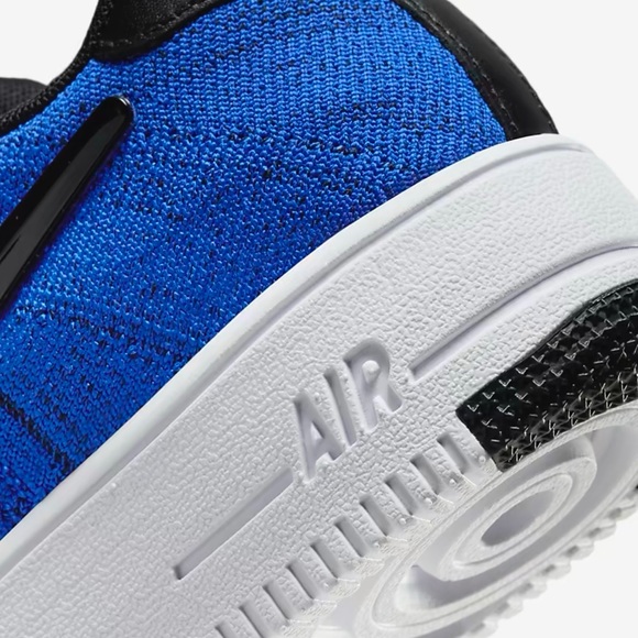 Nike Robert Kraft Blue New England Patriots Ultra Flyknit Air Force 1 Low 9.5 - Picture 7 of 10